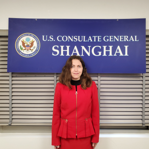Colleen Altstock (Economic and Political Section Chief at U.S. Consulate General Shanghai.)